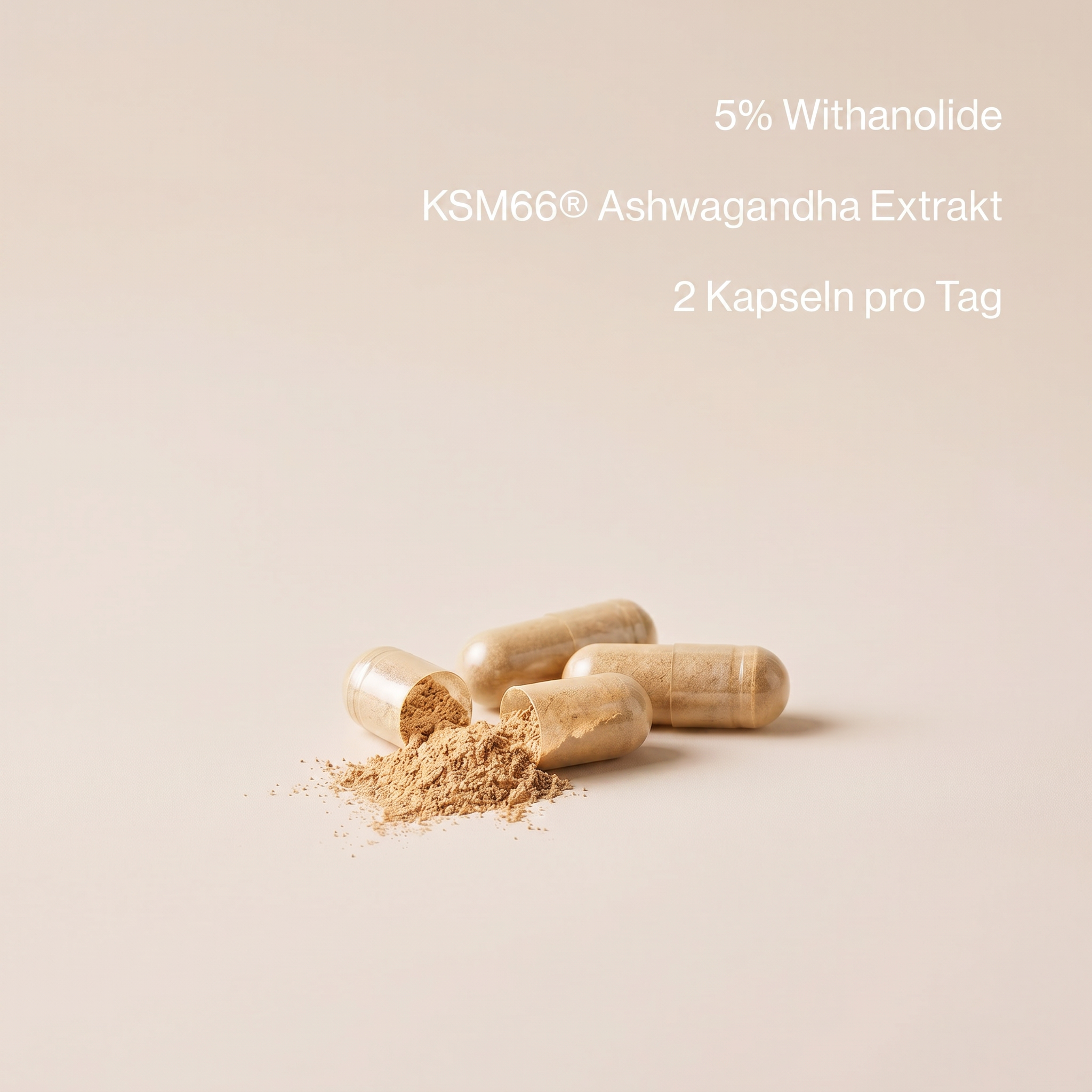 Bio Ashwaghanda KSM66 Kapseln