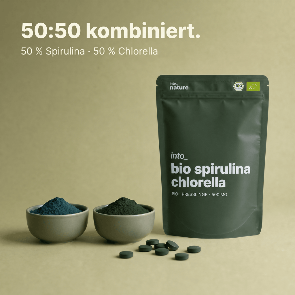 Bio Spirulina & Chlorella Presslinge