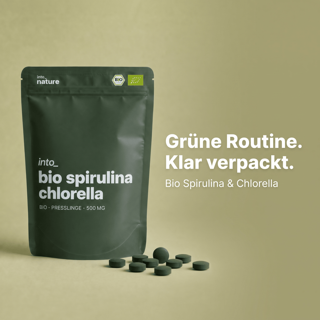 Bio Spirulina & Chlorella Presslinge