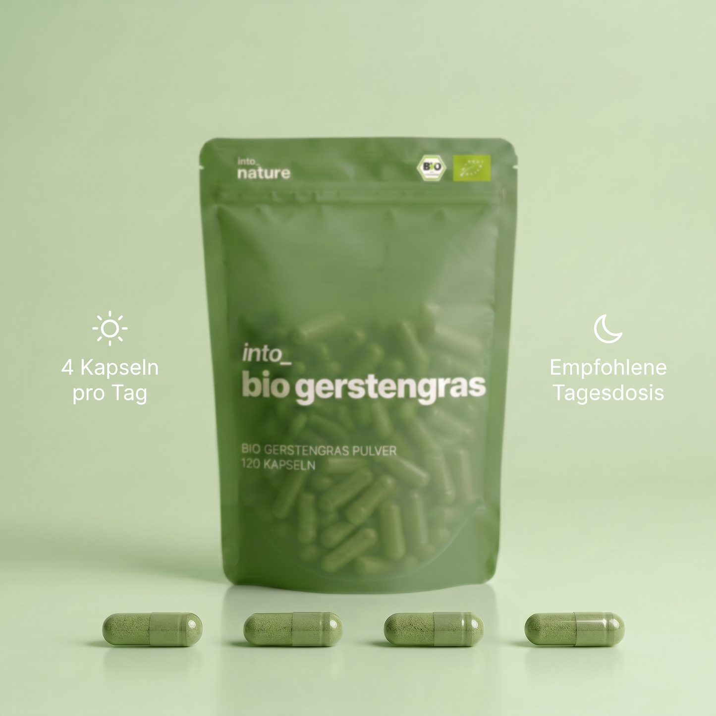 Bio Gerstengraspulver Kapseln