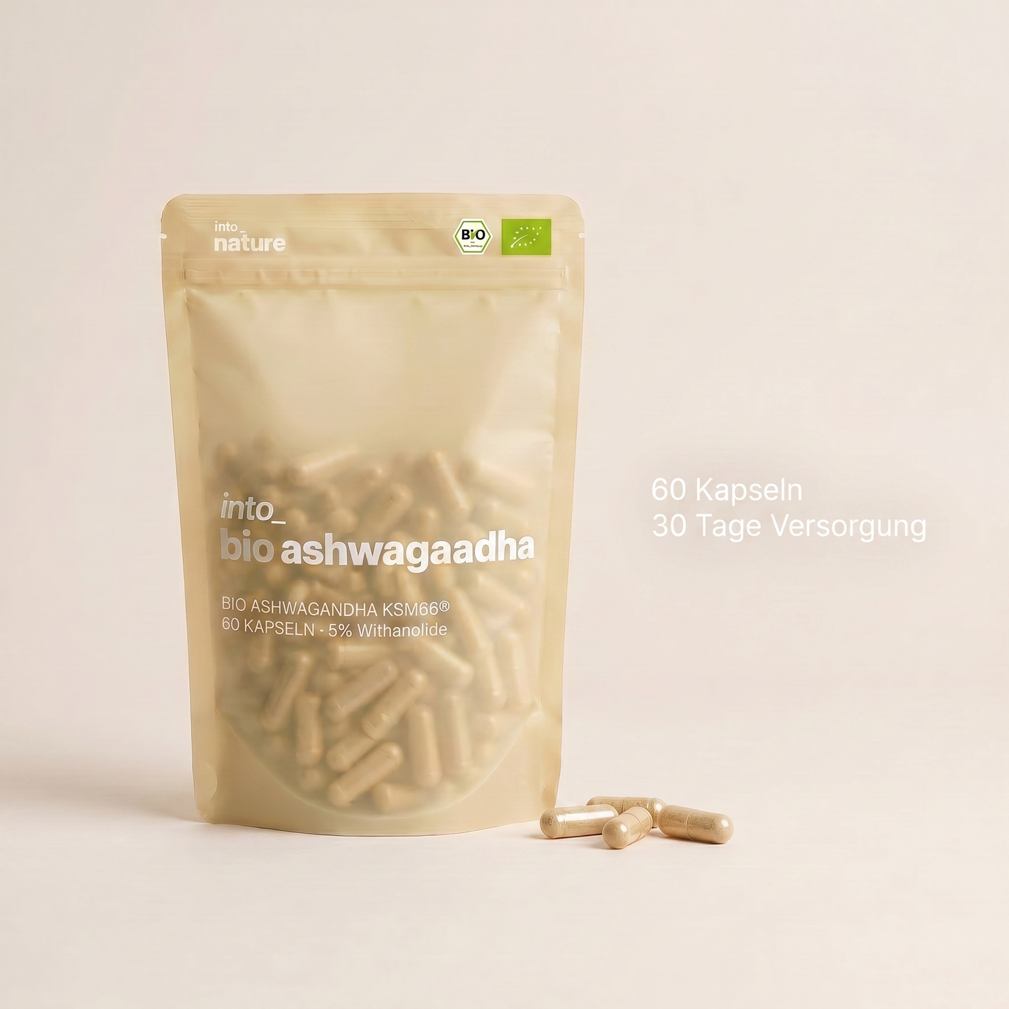 Bio Ashwaghanda KSM66 Kapseln