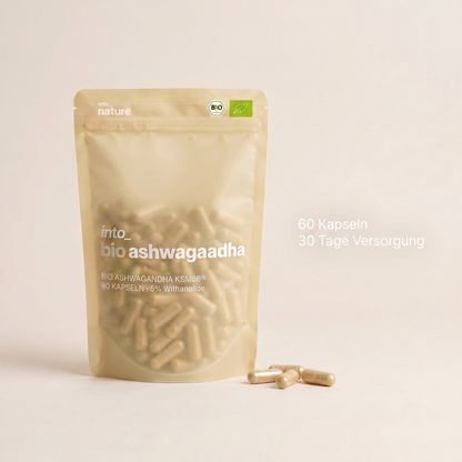Bio Ashwaghanda KSM66 Kapseln