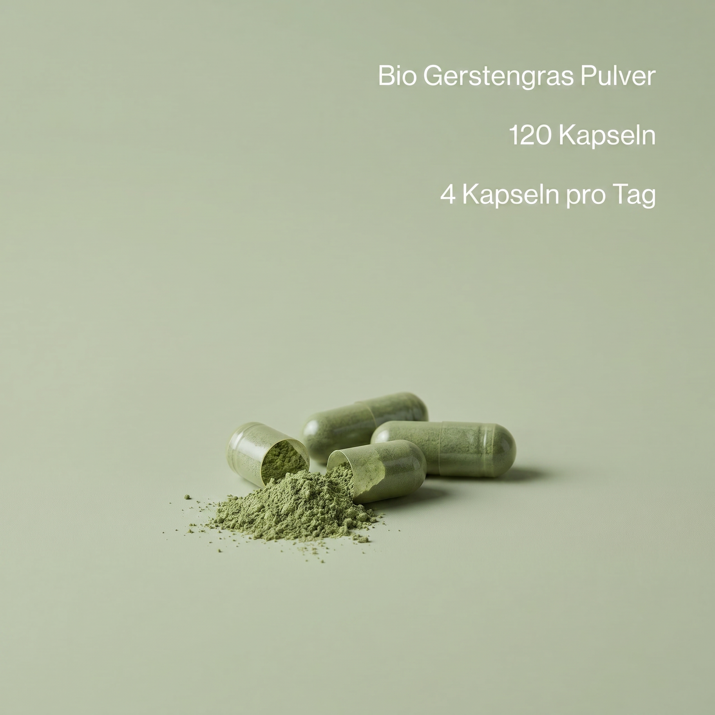 Bio Gerstengraspulver Kapseln